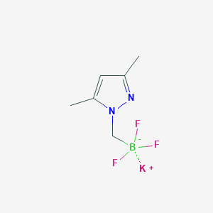 Potassium [(3,5-dimethyl-1H-pyrazol-1-yl)methyl]trifluoroboranuide