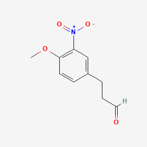 3-(4-Methoxy-3-nitrophenyl)propanal