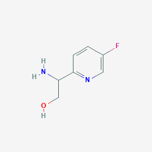 2-Amino-2-(5-fluoropyridin-2-yl)ethan-1-ol