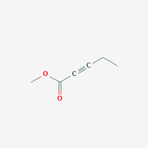 molecular formula C6H8O2 B153096 戊-2-炔-1-酸甲酯 CAS No. 24342-04-9