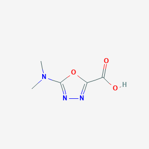 5-(Dimethylamino)-1,3,4-oxadiazole-2-carboxylic acid