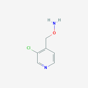 O-[(3-chloropyridin-4-yl)methyl]hydroxylamine