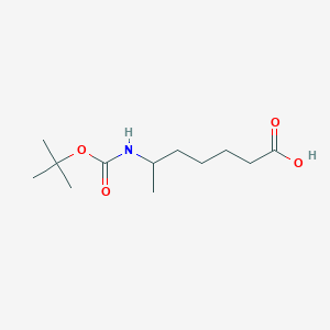 6-{[(Tert-butoxy)carbonyl]amino}heptanoic acid