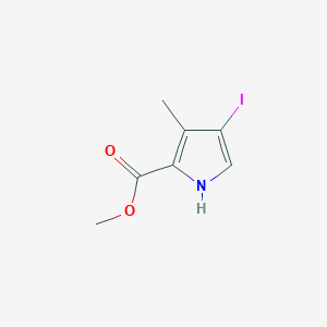 Methyl 4-iodo-3-methyl-1H-pyrrole-2-carboxylate