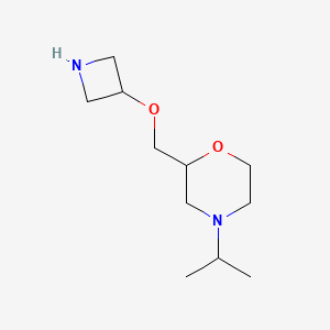 2-((Azetidin-3-yloxy)methyl)-4-isopropylmorpholine