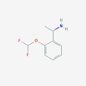 (S)-1-(2-(Difluoromethoxy)phenyl)ethan-1-amine