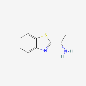 (S)-1-(Benzo[d]thiazol-2-yl)ethan-1-amine