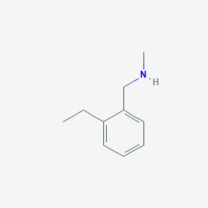 [(2-Ethylphenyl)methyl](methyl)amine