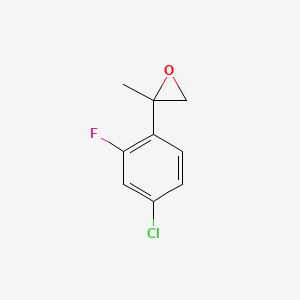 2-(4-Chloro-2-fluorophenyl)-2-methyloxirane