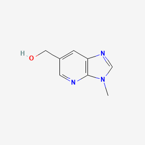 molecular formula C8H9N3O B1531001 (3-Methyl-3H-imidazo[4,5-b]pyridin-6-yl)methanol CAS No. 1186310-79-1