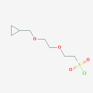 2-(2-(Cyclopropylmethoxy)ethoxy)ethane-1-sulfonyl chloride