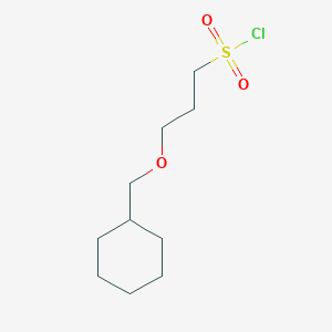 3-(Cyclohexylmethoxy)propane-1-sulfonyl chloride