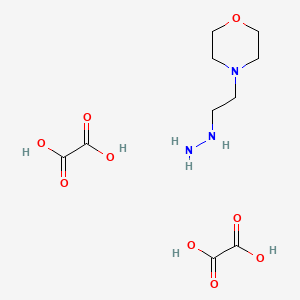 molecular formula C10H19N3O9 B1531006 4-(2-Hydrazinoethyl)morpholine dioxalate CAS No. 1182284-48-5