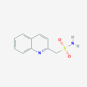 2-Quinolinemethanesulfonamide