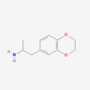 1-(2,3-Dihydro-1,4-benzodioxin-6-yl)propan-2-amine