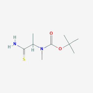 tert-butyl N-(1-carbamothioylethyl)-N-methylcarbamate