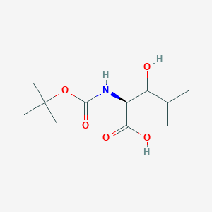 Boc-(2S,3RS)-2-amino-3-hydroxy-4-methylpentanoic acid