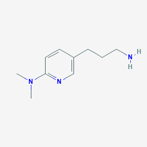 6-(Dimethylamino)-3-pyridinepropanamine