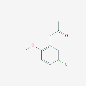 molecular formula C10H11ClO2 B15310204 1-(5-Chloro-2-methoxyphenyl)propan-2-one 