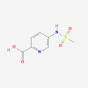 5-Methanesulfonamidopyridine-2-carboxylic acid