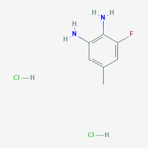 3-Fluoro-5-methylbenzene-1,2-diaminedihydrochloride