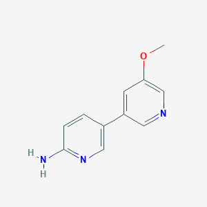 5-(5-Methoxypyridin-3-yl)pyridin-2-amine