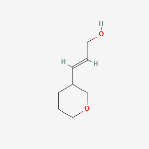 3-(Tetrahydro-2h-pyran-3-yl)prop-2-en-1-ol