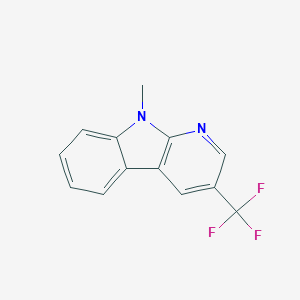 3-(Trifluoromethyl)-9-methyl-alpha-carboline