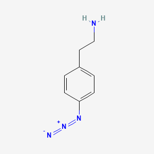 2-(4-Azidophenyl)ethan-1-amine