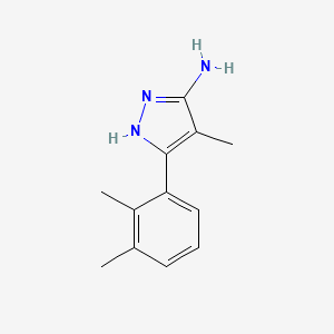 3-(2,3-Dimethylphenyl)-4-methyl-1h-pyrazol-5-amine