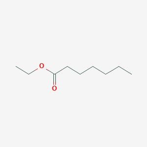 molecular formula C9H18O2 B153104 庚酸乙酯 CAS No. 106-30-9