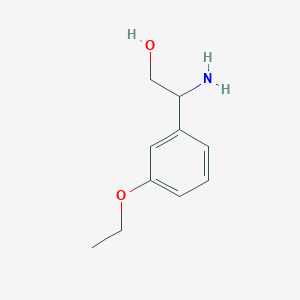 2-Amino-2-(3-ethoxyphenyl)ethan-1-ol