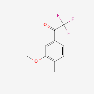 2,2,2-Trifluoro-1-(3-methoxy-4-methylphenyl)ethanone