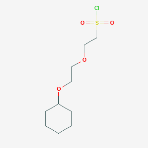 2-(2-(Cyclohexyloxy)ethoxy)ethane-1-sulfonyl chloride