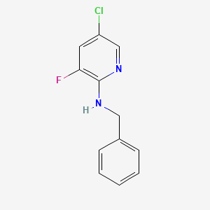 N-Benzyl-5-chloro-3-fluoropyridin-2-amine