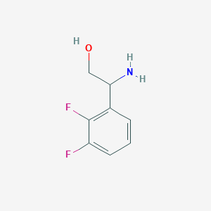 2-Amino-2-(2,3-difluorophenyl)ethan-1-ol