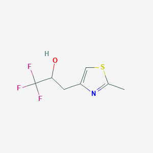 1,1,1-Trifluoro-3-(2-methylthiazol-4-yl)propan-2-ol