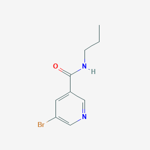 molecular formula C9H11BrN2O B1531069 5-Bromo-N-propylnicotinamide CAS No. 1187386-41-9