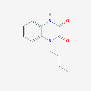molecular formula C12H14N2O2 B1531071 1-Butyl-1,4-dihydroquinoxaline-2,3-dione CAS No. 1206077-97-5