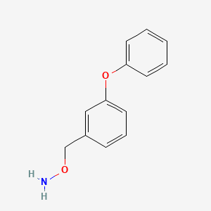 molecular formula C13H13NO2 B15310767 O-(3-phenoxybenzyl)hydroxylamine 