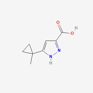 5-(1-methylcyclopropyl)-1H-pyrazole-3-carboxylic acid