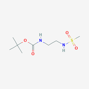 molecular formula C8H18N2O4S B1531082 N-BOC-N'-Mesyl ethylenediamine CAS No. 1190044-23-5