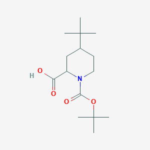 1-Tert-butoxycarbonyl-4-tert-butyl-piperidine-2-carboxylic acid