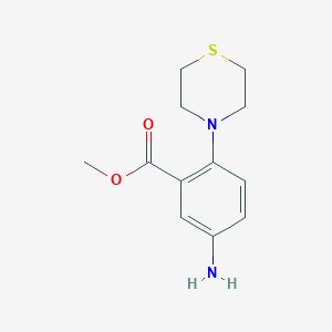 Methyl 5-amino-2-thiomorpholinobenzoate