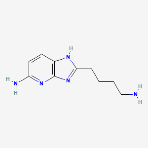 2-(4-aminobutyl)-3H-imidazo[4,5-b]pyridin-5-amine