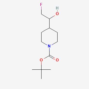 Tert-butyl 4-(2-fluoro-1-hydroxyethyl)piperidine-1-carboxylate