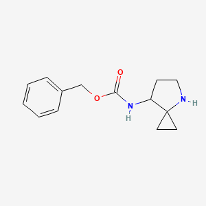 molecular formula C14H18N2O2 B15310946 Benzyl (4-azaspiro[2.4]heptan-7-yl)carbamate 