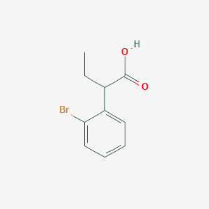 2-(2-Bromophenyl)butanoic acid