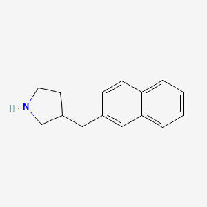 3-(Naphthalen-2-ylmethyl)pyrrolidine