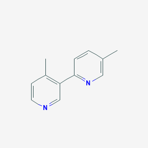 molecular formula C12H12N2 B1531097 5,4'-Dimethyl-[2,3']bipyridinyl CAS No. 1187165-92-9